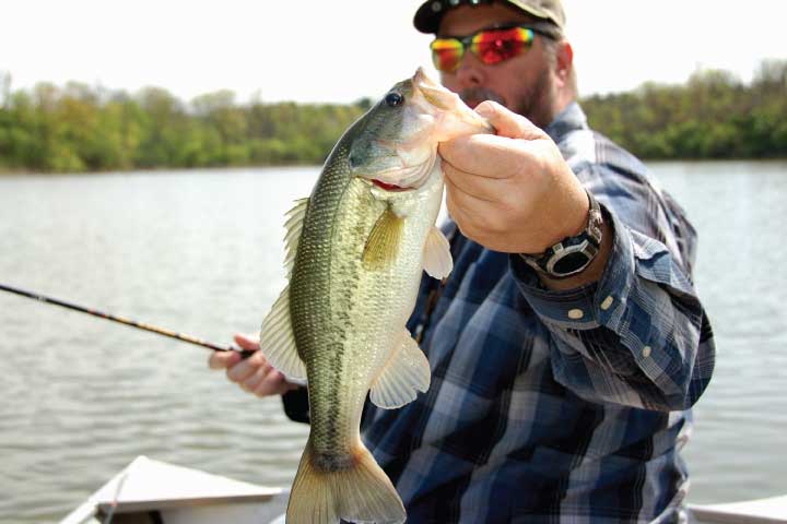 Bass Fishing in Fort Worth.