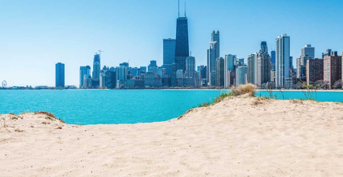 Best Beaches in Chicago: North Avenue Beach.