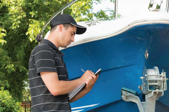 Boat Maintenance.