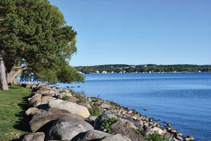 Canandaigua Lake, New York.