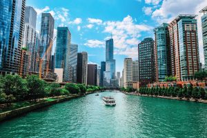 Chicago Restaurants on the River.