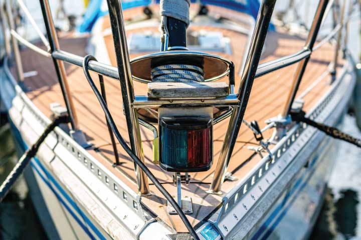 Green & Red Boat Navigation Lights.