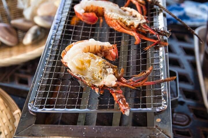 how to grill lobster