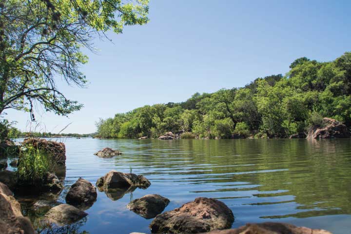 Inks Lake, Texas.