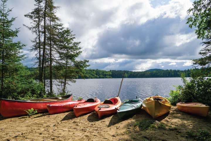 Kayaking in New York.