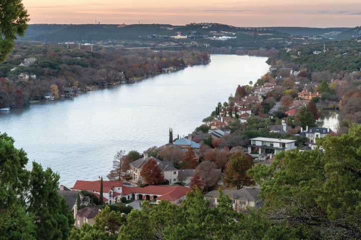 Lake Austin Dining.