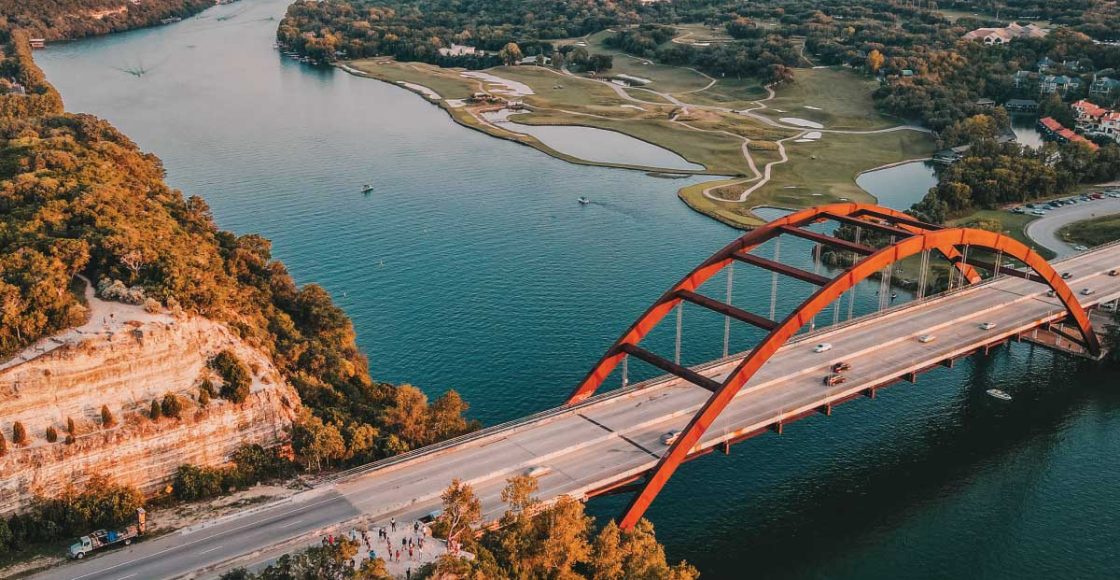 Lake Austin, Texas.