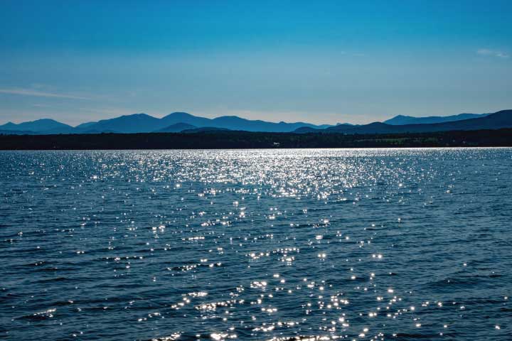 Lake Champlain, New York.