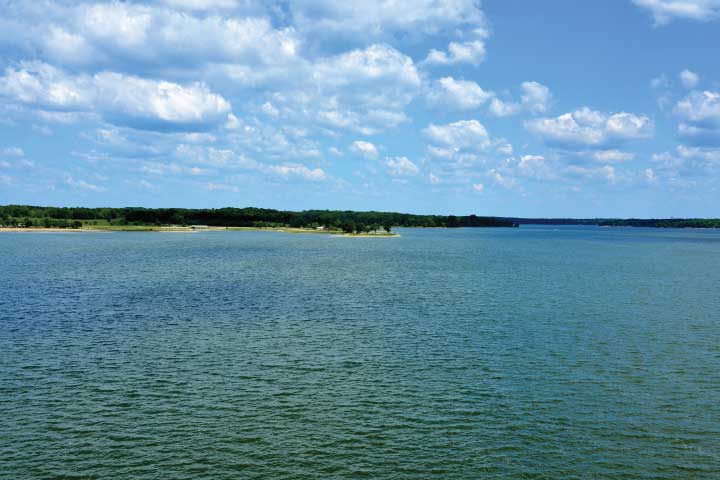 Lake Shelbyville, Illinois.