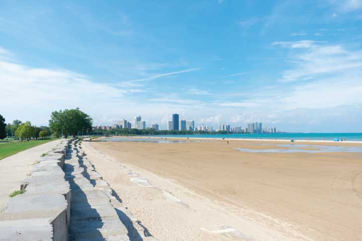 Montrose Beach, Chicago.