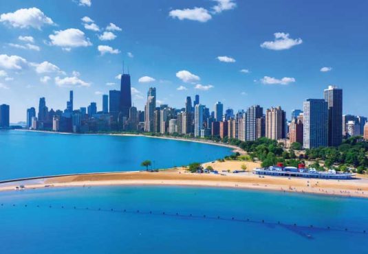North Avenue Beach, Chicago.