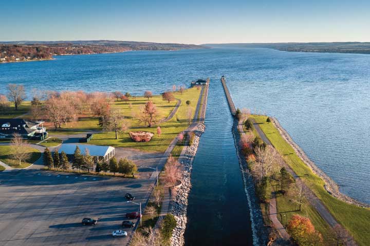 Owasco Lake, New York.