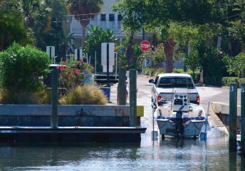 Backing a Boat Trailer.