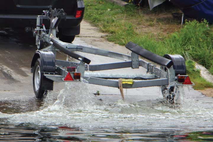 Boat Trailer.