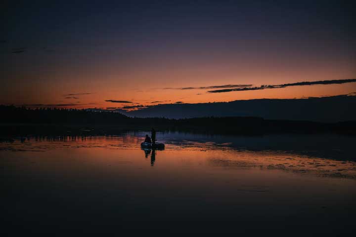 Fishing at Night.