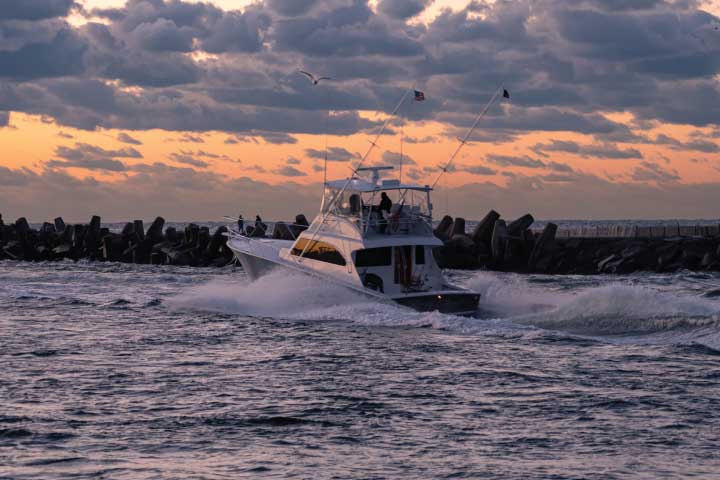 Fishing Boat in New Jersey.