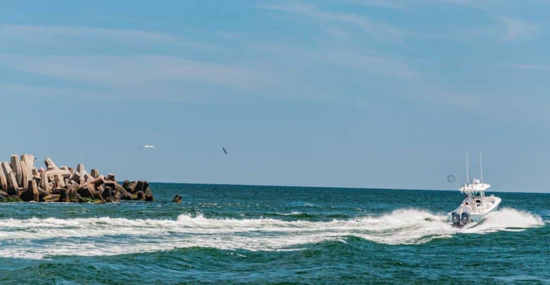 Fishing in New Jersey.