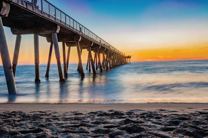 Hermosa Beach, Los Angeles, California.