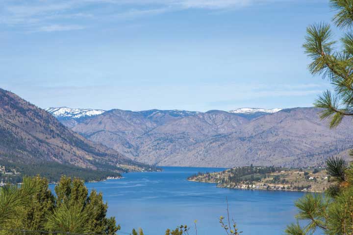 Lake Chelan, Washington.