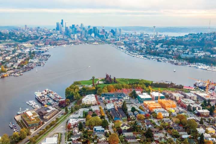 Lake Union, Seattle, Washington.