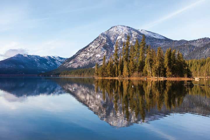 Lake Wenatchee, Washington.