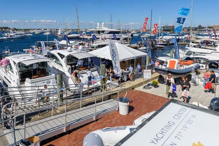 new boats at the newport boat show