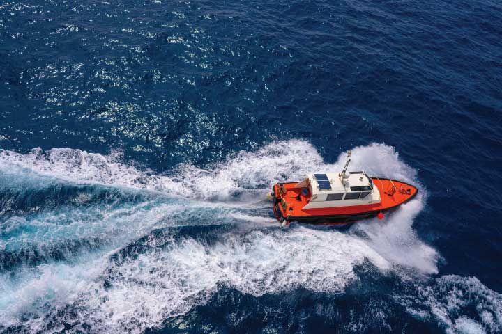 Search and Rescue (SAR) Boat.