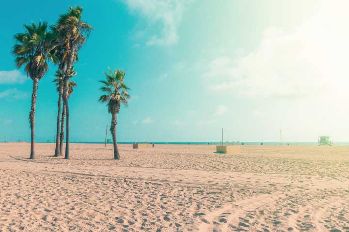 Venice Beach, Los Angeles, California.