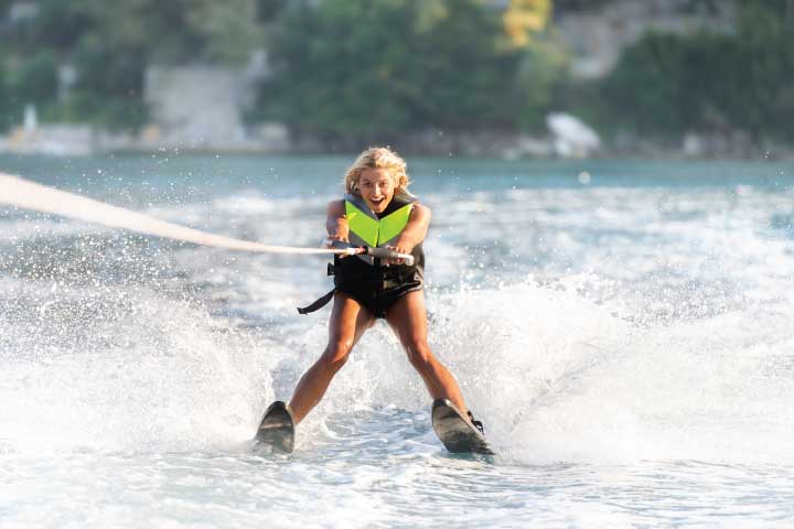 Water Skiing.