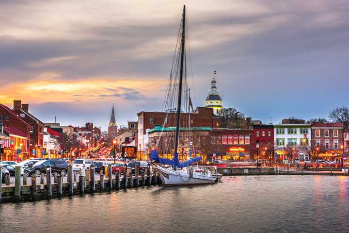 Annapolis Harbor.