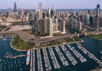 DuSable Harbor, Chicago.