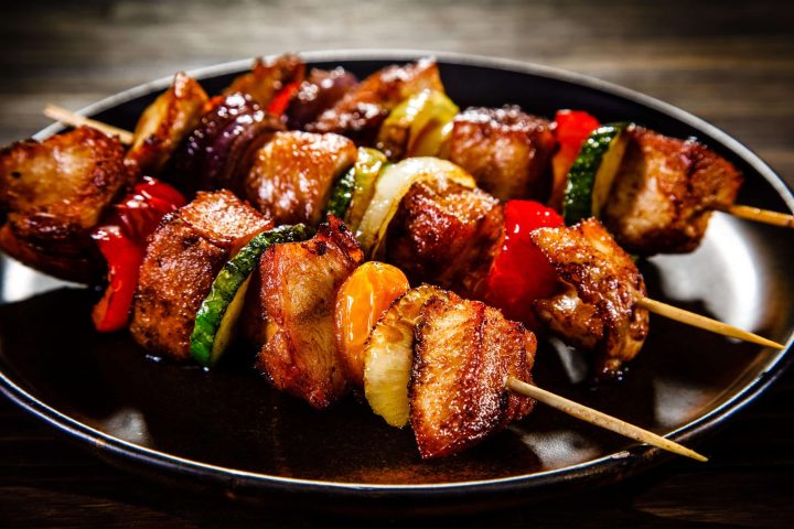 grilled kebabs