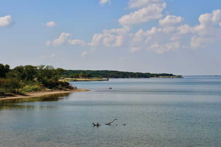 Joe Pool Lake, Texas.