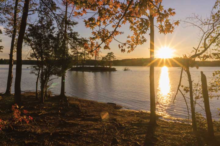 Lake Norman, Near Charlotte, North Carolina.