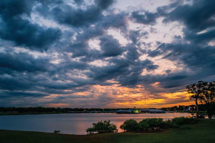 Lake Texoma, Texas.