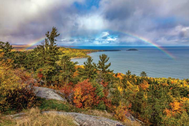 Michigan Fall Foliage, Marquette.