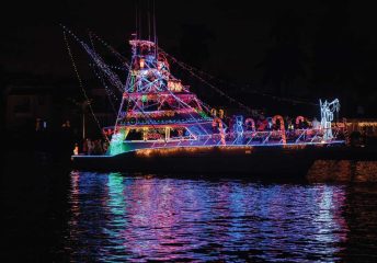 2022 Holiday Lighted Boat Parade Schedule.