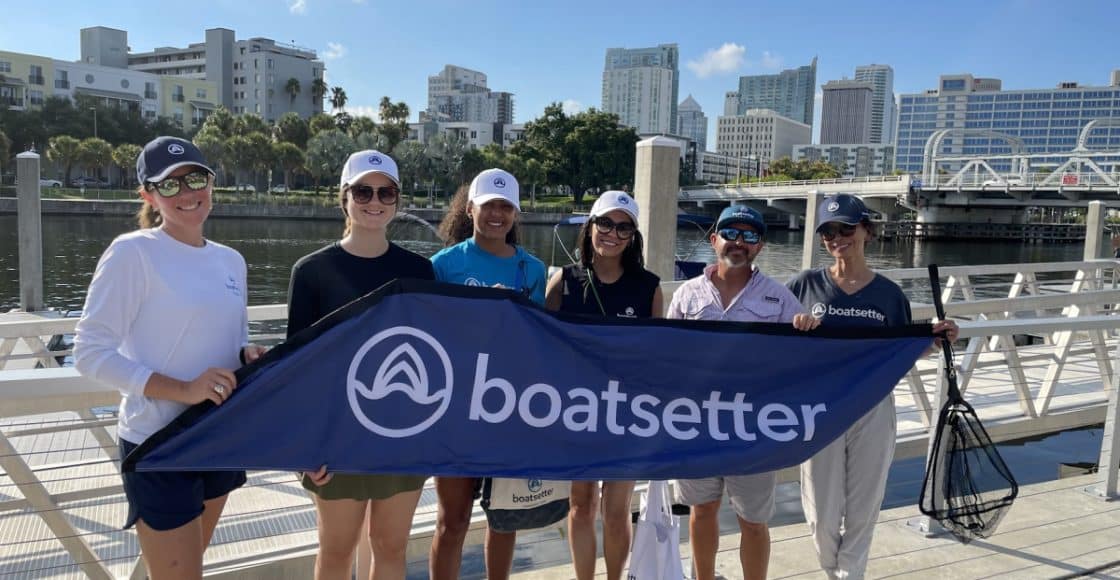 boatsetter beach cleanup 2022