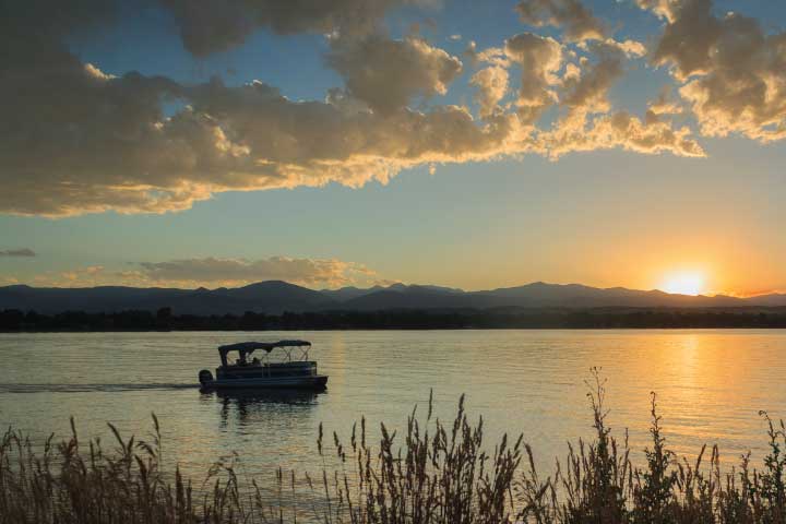 Camping on the Boat.