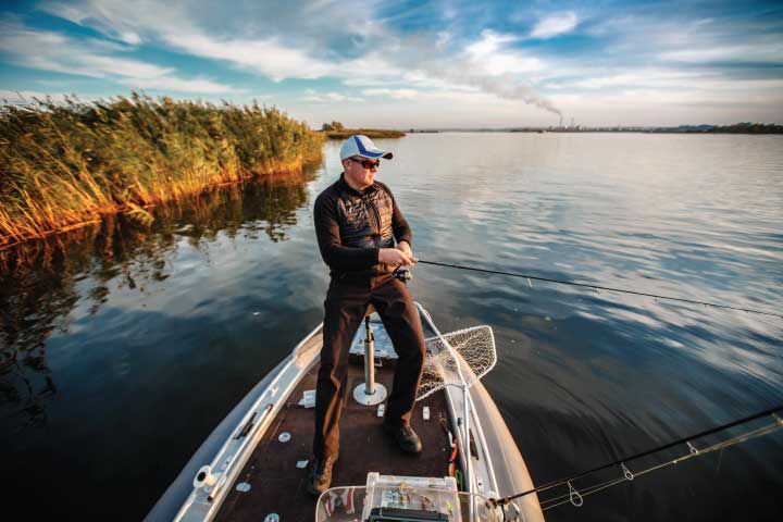 Fishing in the Fall.