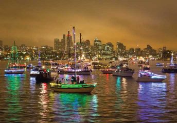 Seattle Holiday Boat Parade.
