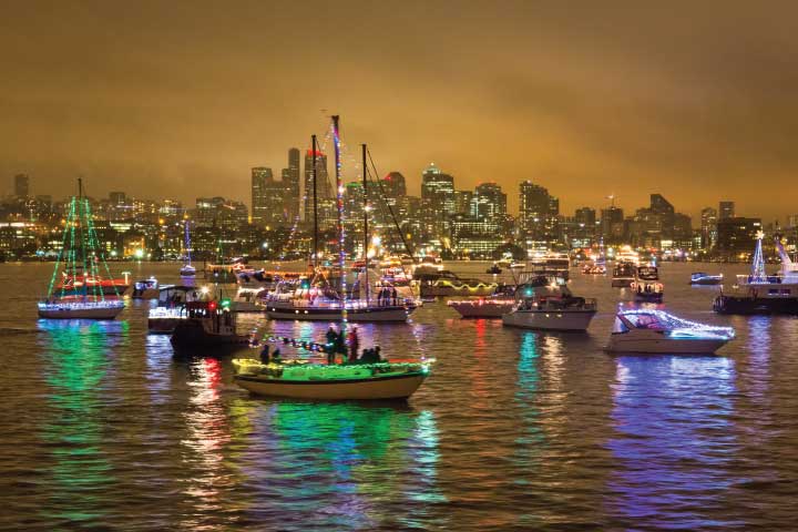 Seattle Holiday Boat Parade.