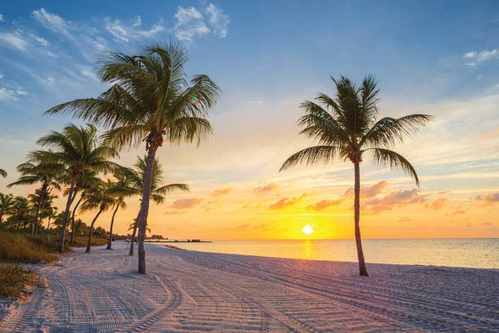 Smathers Beach, Key West.