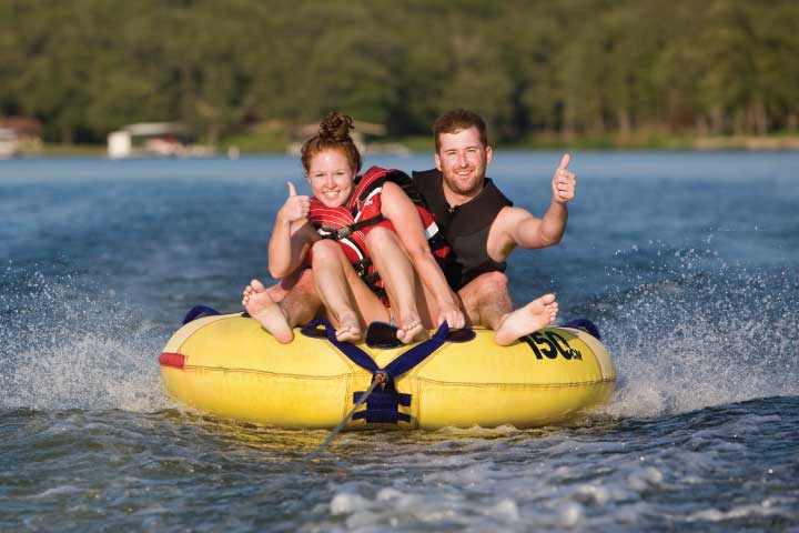 Tubing Hand Signals.