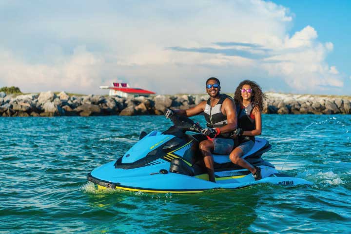 Yamaha WaveRunner EX Deluxe.