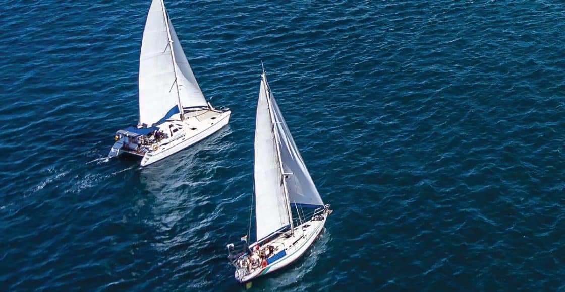 Catamaran vs. Monohull.