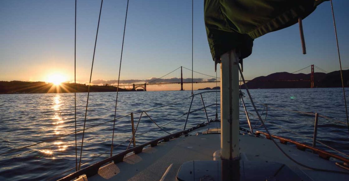San Francisco Bay Sailing.