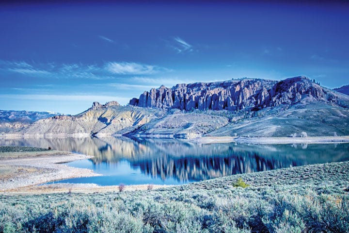 Blue Mesa Reservoir, Colorado.
