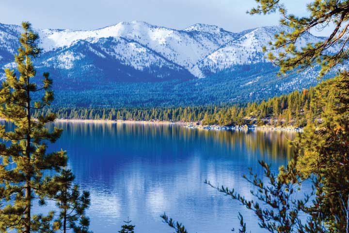 Lake Tahoe, California.