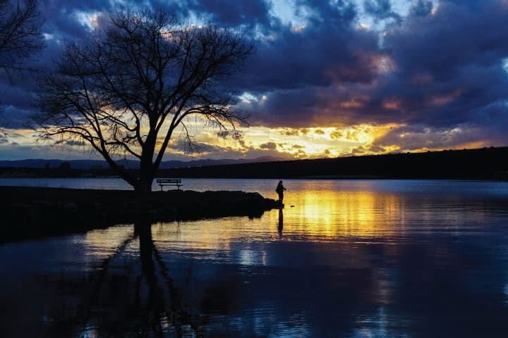 Cherry Creek Reservoir, Colorado.